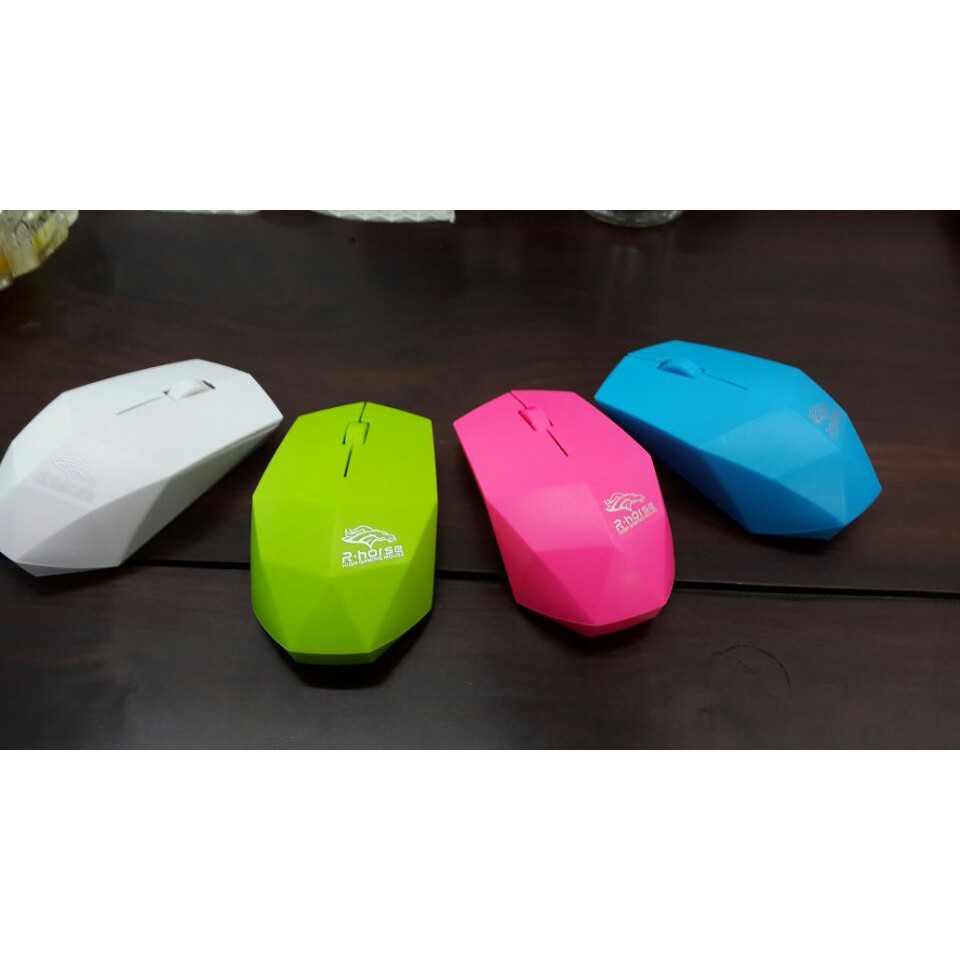 Chuột máy tính không dây 2.4GHz 1600dpi chất lượng cao và thời trang 5 màu tùy chọn | BigBuy360 - bigbuy360.vn