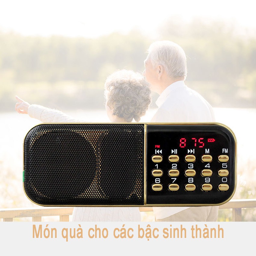 Máy nghe giảng Pháp, kinh phật, loa nghe tụng kinh dành cho người cao tuổi tặng thẻ nhớ 8GB có sẵn các bài giảng Pháp