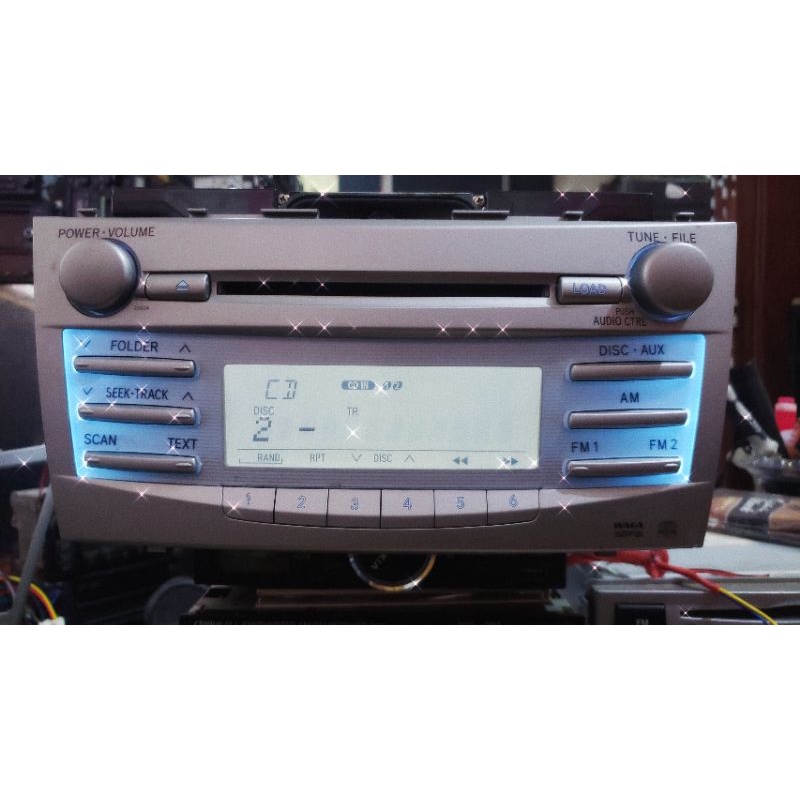 Đầu cd radio Camry 6 disk made in thailand cho xe ô tô