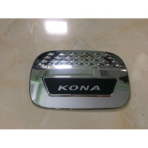 Ốp Nắp Bình Xăng Xe Kona 2018 2019 2020 2021 mạ Crom