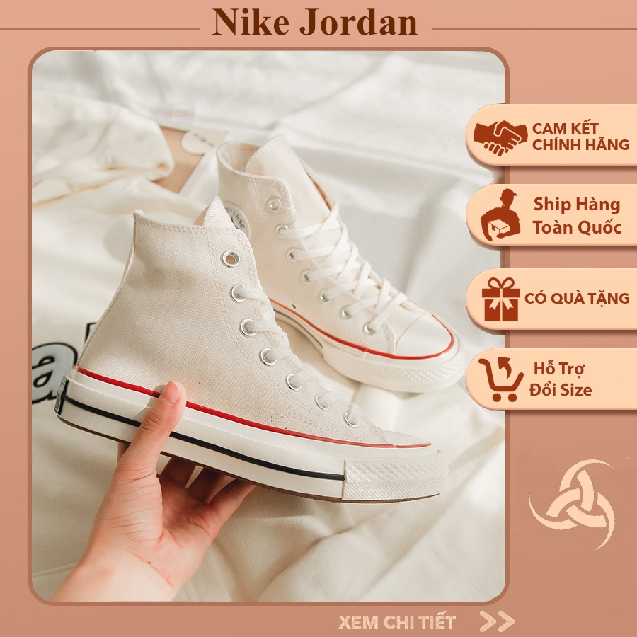 Giày_Converse Nam Nữ, Giày CV 70s Hight Top Black, White Hàng Cao Cấp Full Box Bill | BigBuy360 - bigbuy360.vn
