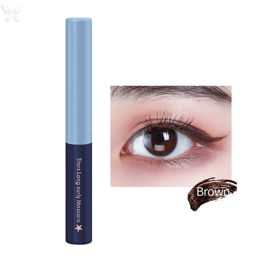 Mascara vovigo đầu cọ nhỏ chuốt mi cong dày lâu trôi chống nhòe không thấm nước và mồ hôi