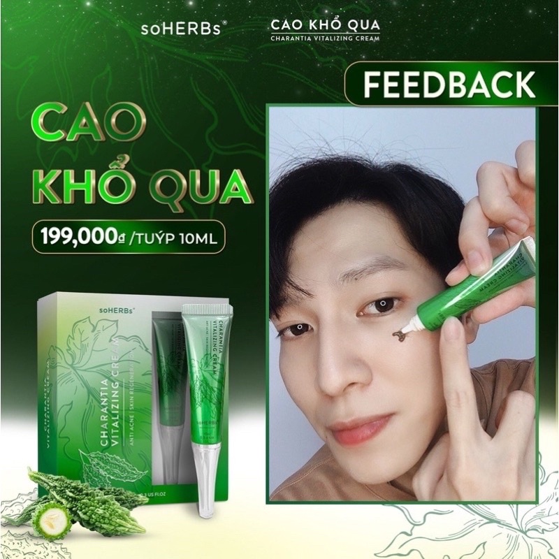 Cao Khổ Qua Diếp Cá soHERBs 10ml Dành Cho Da Mụn | BigBuy360 - bigbuy360.vn