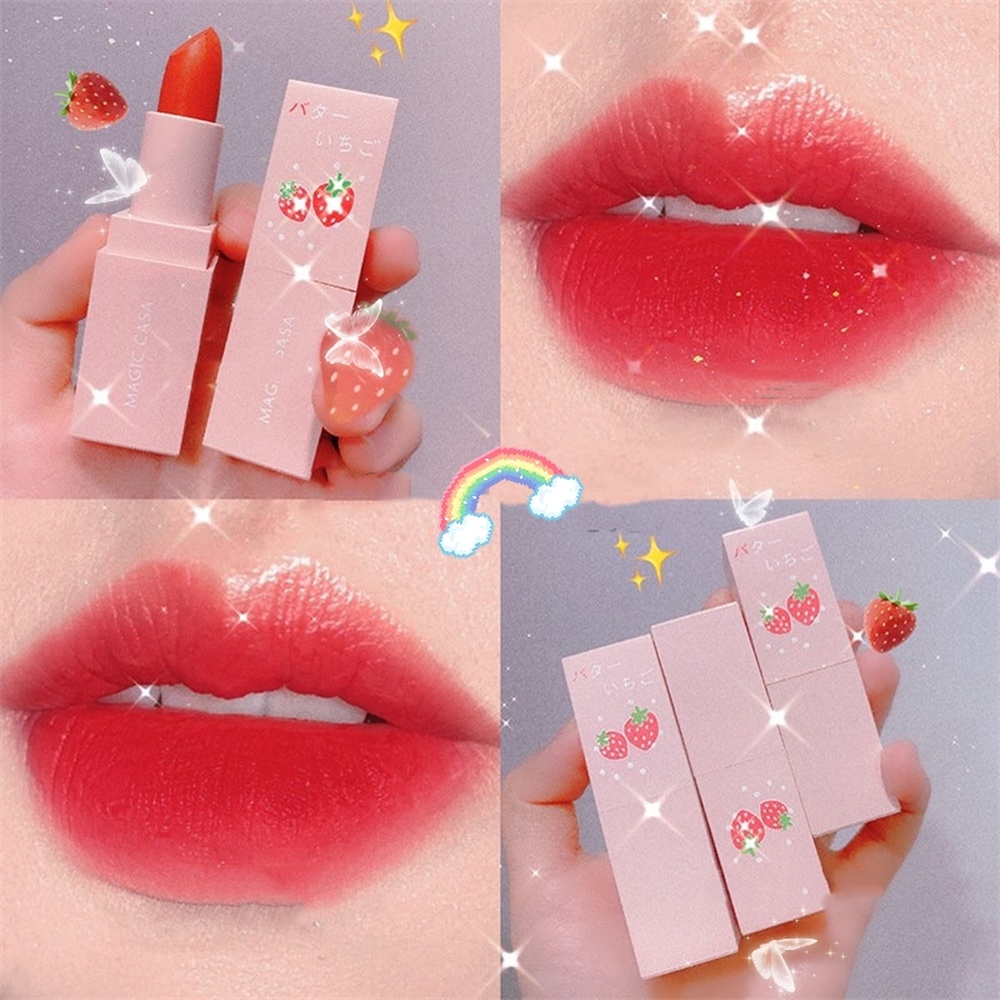 Son Sáp Magic Casa Tông Lì Dưỡng Ẩm Chống Nước 6 Màu Tùy Chọn | BigBuy360 - bigbuy360.vn