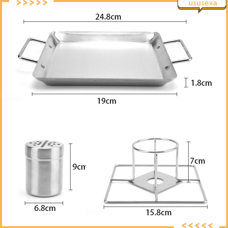 Giá Đỡ Nướng Gà / Bia Bằng Thép Không Gỉ Tiện Dụng Cho Lò Nướng