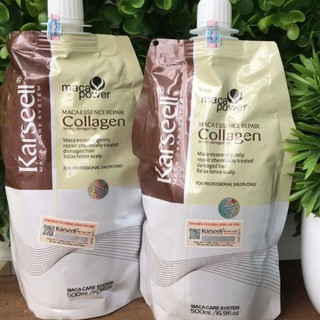 Ủ TÓC COLLAGEN KARSEELL - Hàng Nhập Khẩu Cho Hair Salon - MỀM SUÔN MƯỢT PHỤC HỒI HƯ TỔN