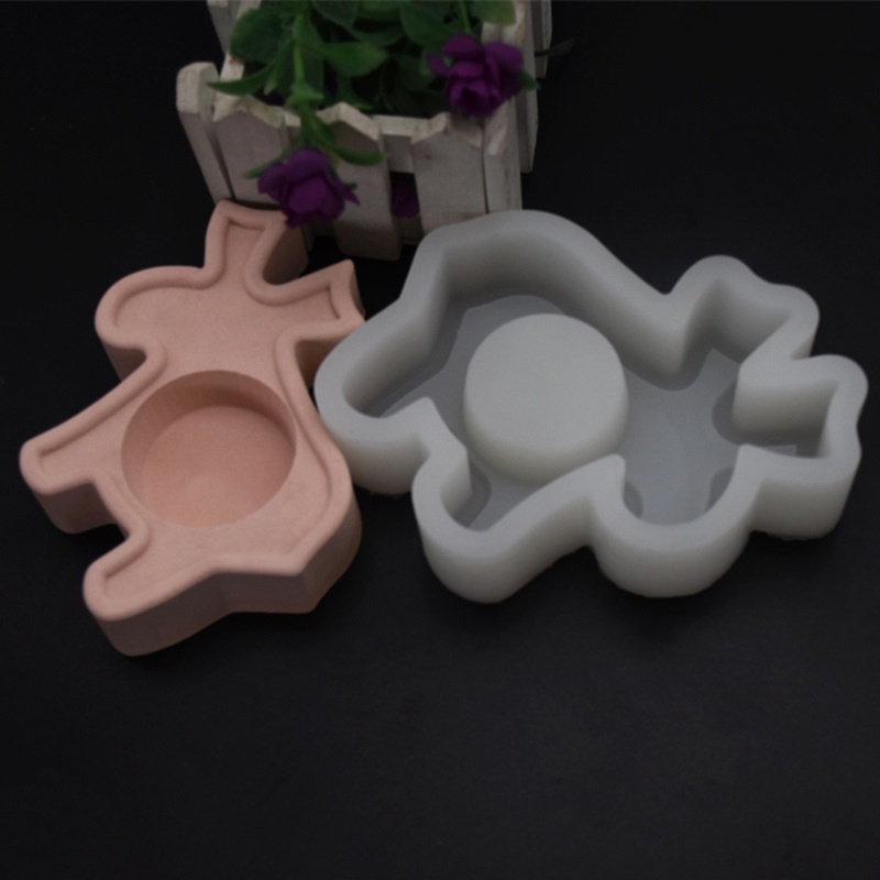 Khuôn Silicone Làm Chân Nến DIY Phong Cách Giáng Sinh