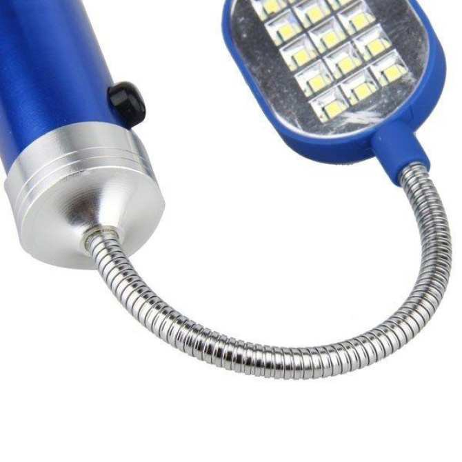 Đèn Led 15 Bóng Siêu Sáng Có Đế Hít Nam Châm
