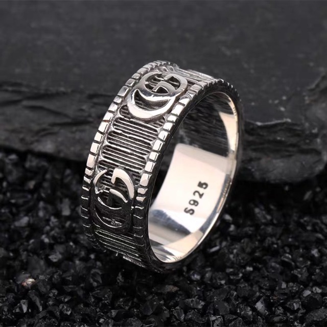 Nhẫn Gucci bạc 925