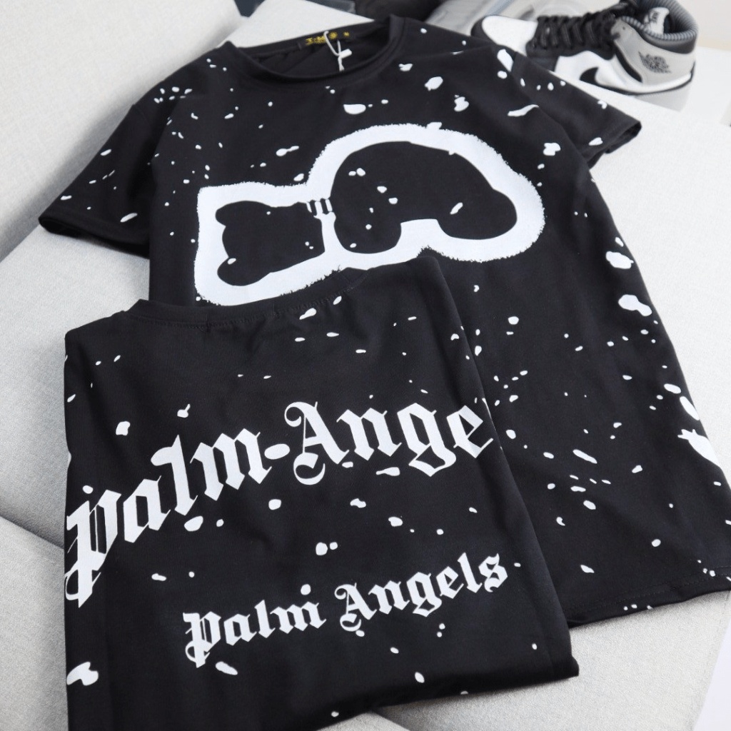 (Free Ship) Áo Thun Nam Họa Tiết Vệt Phong Cách Cá Tính Sành Điệu Thời Trang VLTN Shop