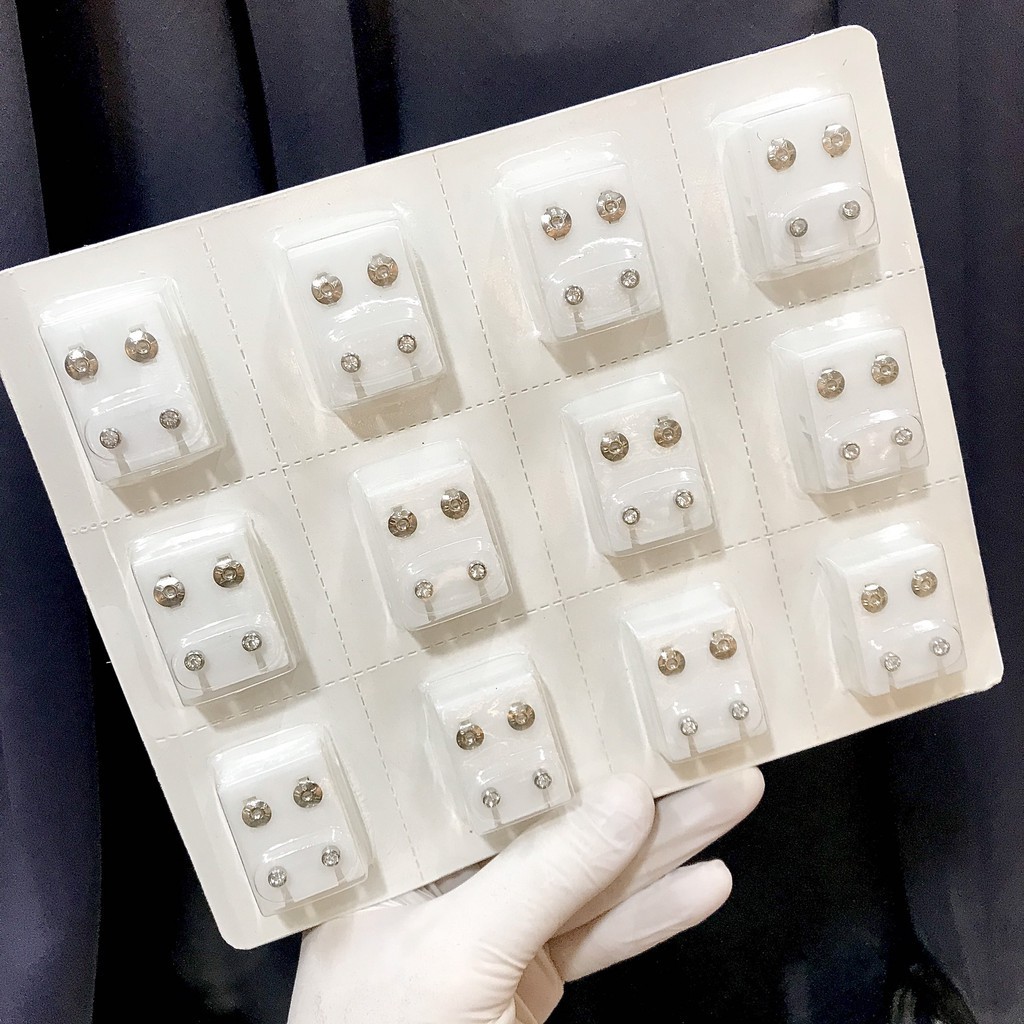Vỉ khuyên bấm lỗ tai - 12 đôi