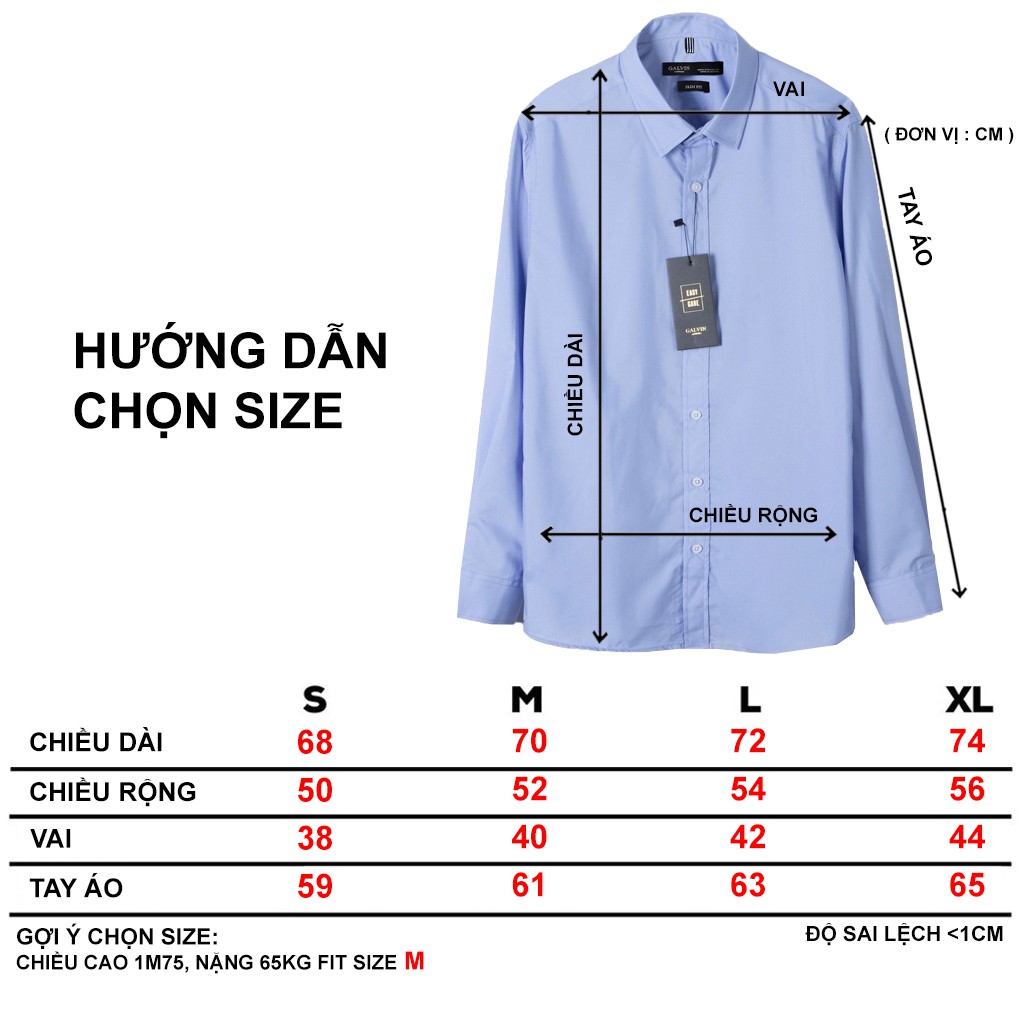 Áo sơ mi nam Galvin dài tay chất nến co giãn form ôm SMGV147 - Leo Vatino | BigBuy360 - bigbuy360.vn