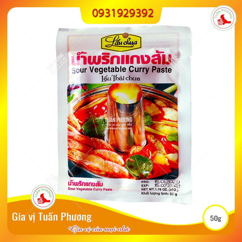 Lẩu Thái Chua - 50g ( Gói )