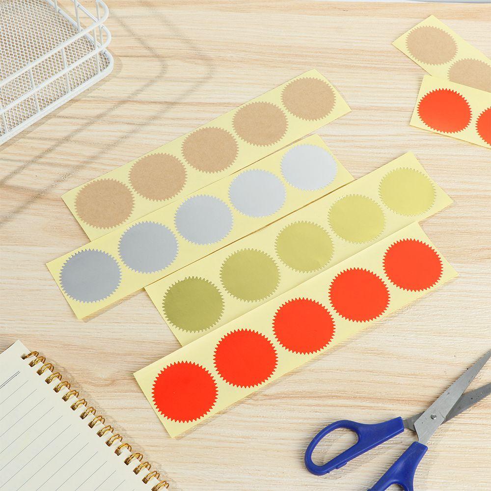 FAY Bộ 100 Nhãn Dán Tiện Dụng|Bánh Răng Tròn Bằng Nhựa PVC Chất Lượng Cao