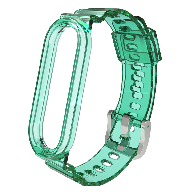 Dây Đeo Trong Suốt Cho Đồng Hồ Thông Minh Xiaomi Mi Band 7/6/5/4/3