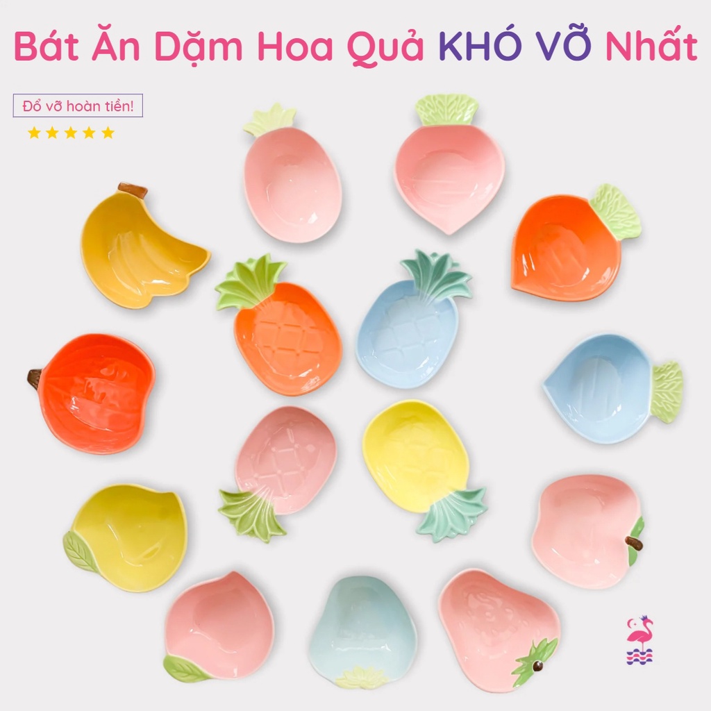 Bát Ăn Dặm Cho Bé Gốm Sứ Kiểu Nhật 120-150ml Ấm Gift Decor Chén Dĩa Dễ Thương Nhiều Màu Sắc Chịu Nhiệt Độ Cao Khó Đổ Vỡ