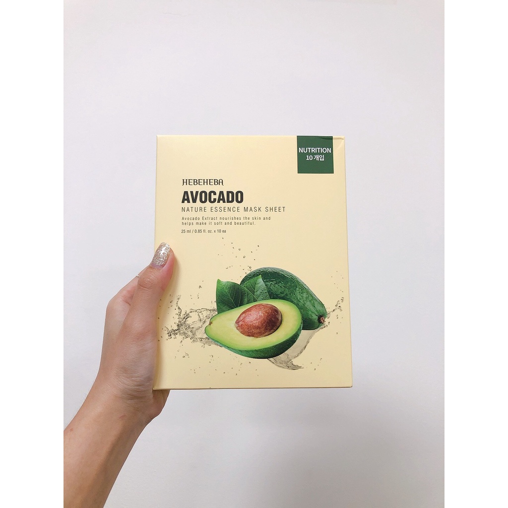 Hộp 10 Miếng  Mặt Nạ Dưỡng Da Hebeheba