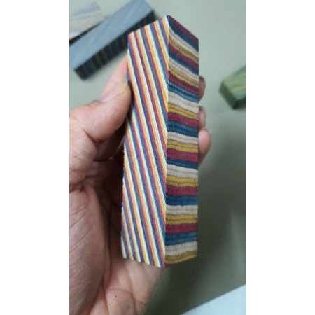 Phôi gỗ pakka làm cán dao