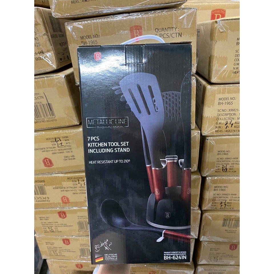 Bộ dụng cụ nấu ăn 7 chi tiết Berlinger Haus BH/6241N