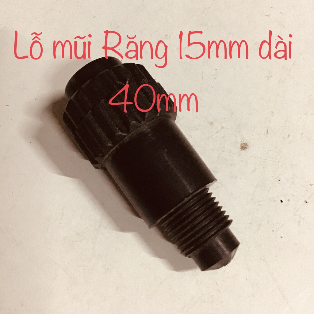 Lỗ mũi thông hơi răng nhuyễn 15mm