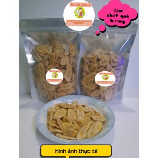 Giá Dùng Thử Túi 250 Gram Chuối Sấy Giòn Thơm Lừng - Loại 1 - Cao Cấp