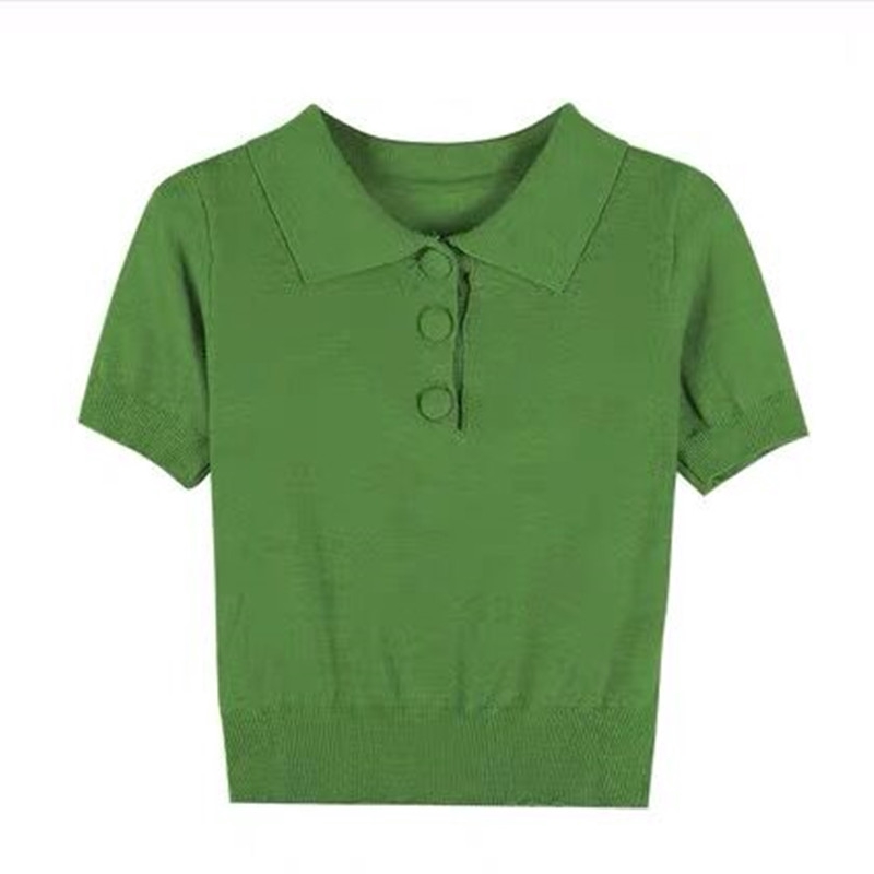 Áo polo Ngắn Tay Phong Cách Cổ Điển Thanh Lịch Dành Cho Nữ