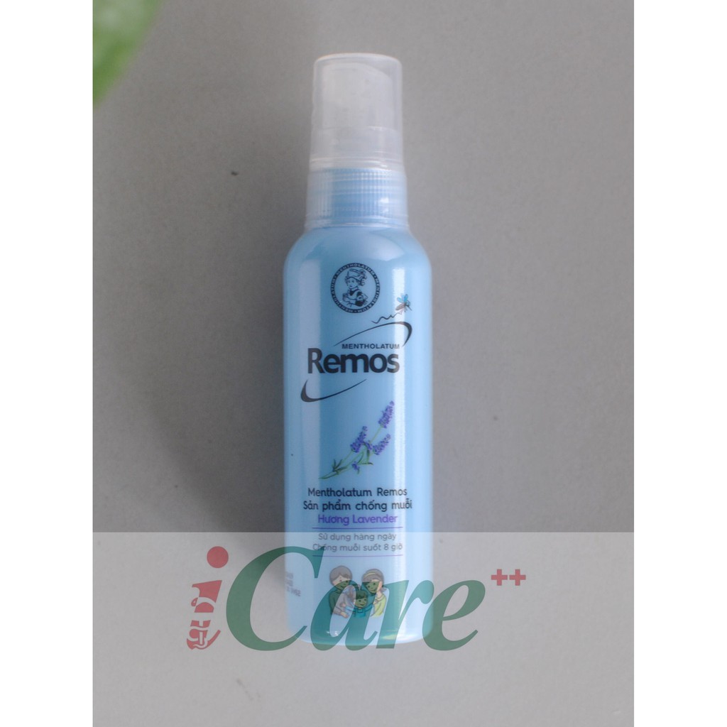 XỊT CHỐNG MUỖI, CÔN TRÙNG ĐỐT- REMOS 60ml