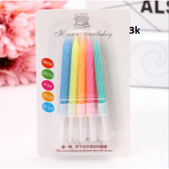 10 vỉ nến 10 cây rẻ-Q3895