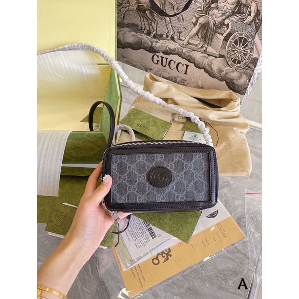 Túi đeo chéo nữ dáng hộp chữ nhật thương hiệu Gucci GC cao cấp