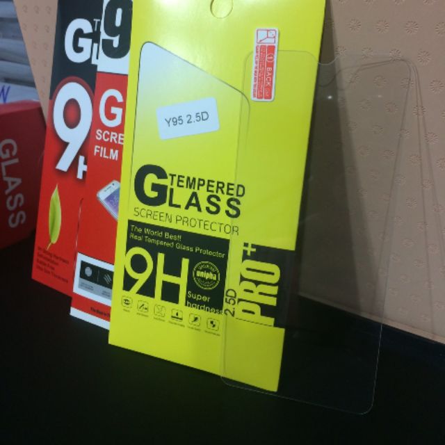 Bộ 3 kính cường lực cao cấp cho Vivo Y95