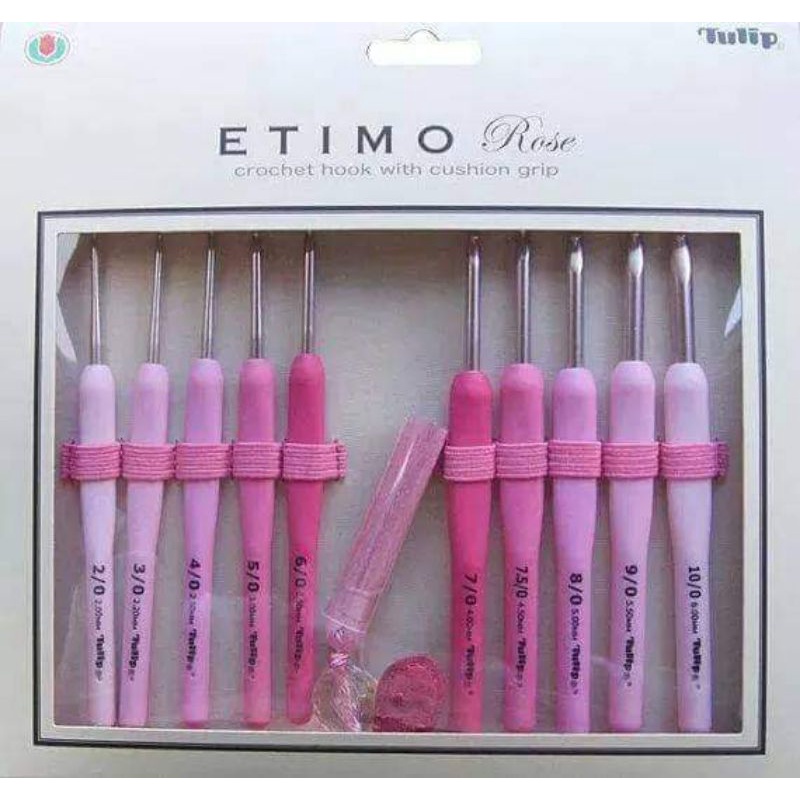 Bộ kim móc Tulip Rose Etimo
