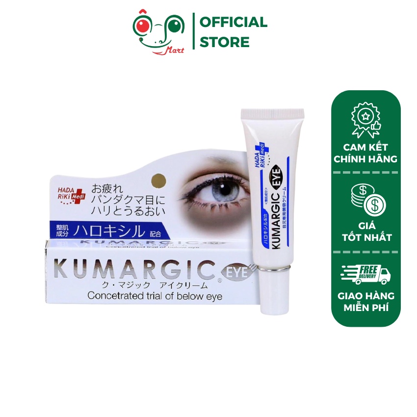 Kem thâm quầng mắt Kumargic Eye Cream Nhật Bản - Hộp 20g