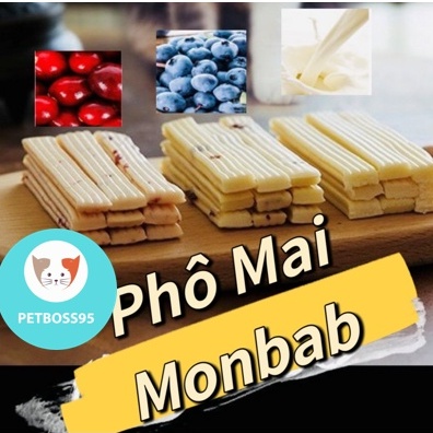 THANH PHÔ MAI MONBAB DẺO CHO CHÓ VÀ HAMSTER THÚ CƯNG
