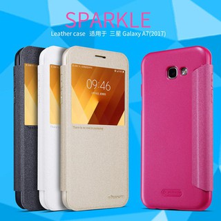 Bao da Samsung Galaxy A7 chính hãng Nillkin Sparkle