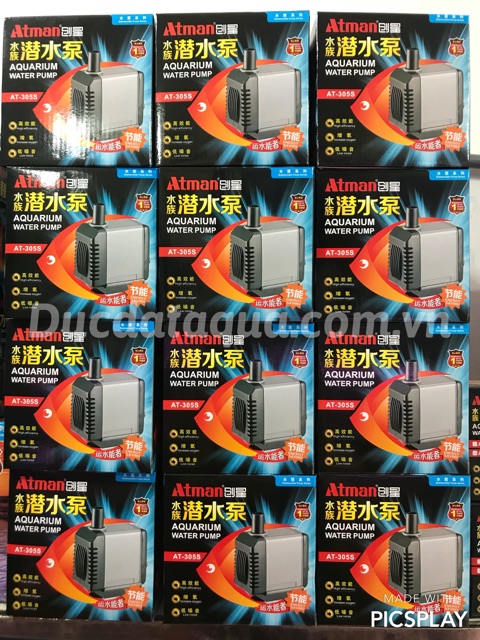 Máy bơm nước quạt điều hoà atman AT-305s