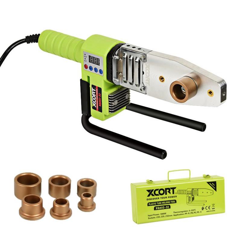 Máy hàn ống nhựa - Máy hàn ống nhiệt điện tử cầm tay 1000W - Tặng kèm Đầu Hàn