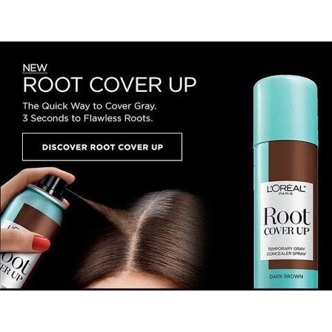 Xịt phủ chân tóc bạc L’oreal Magic Root Cover Up 57g (USA)