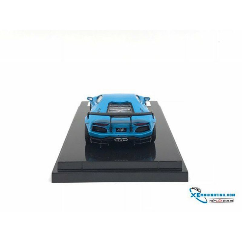 Xe Mô Hình Lamborghini Aventador LB 1.0 Limited Edition 699 1:64 JEC (Xanh Dương)