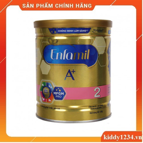 Sữa Enfamil 2-400g cho bé 6-12 tháng (date 2021)