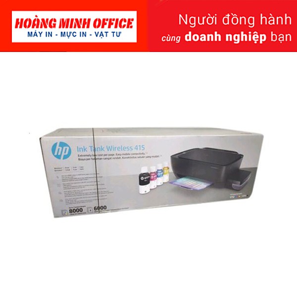 Máy in phun màu HP Ink Tank Wireless 415 (In/ Scan/ Copy + WiFi) | BigBuy360 - bigbuy360.vn