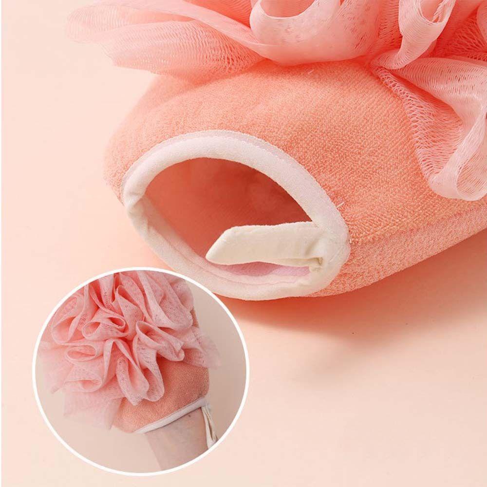 Găng Tay Mát Xa Hai Mặt Tạo Bọt Khi Tắm Tiện Dụng