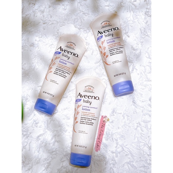 KEM NGỦ NGON CHỐNG CHÀM NẺ VIÊM DA AVEENO BABY CALMING COMFORT LOTION!
