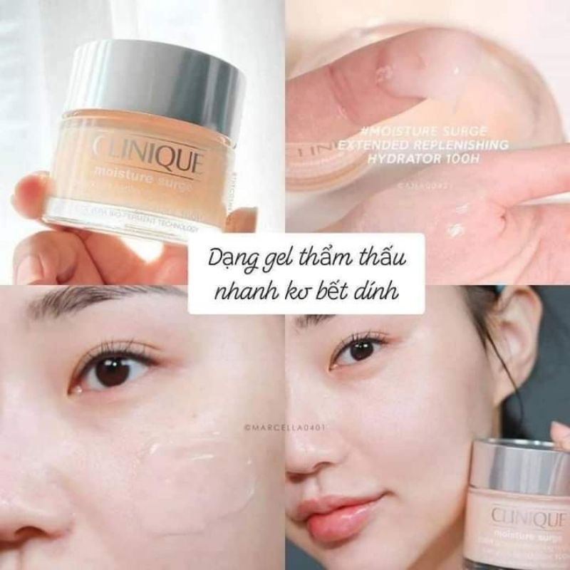 Kem Dưỡng Ẩm Clinique Moisture Surge 100H CLINIQUE HỒNG 125ML