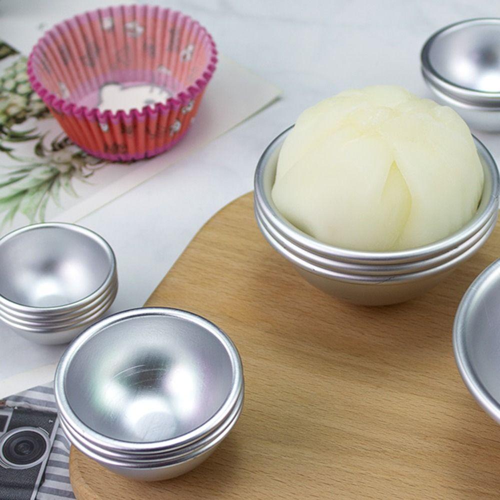 Khuôn Làm Bánh Hình Bán Cầu 3D Bằng Nhôm