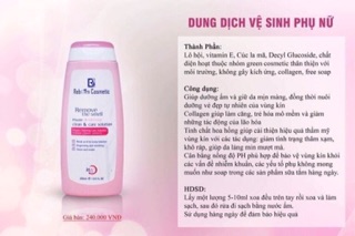 Dung dịch vệ sinh nữ