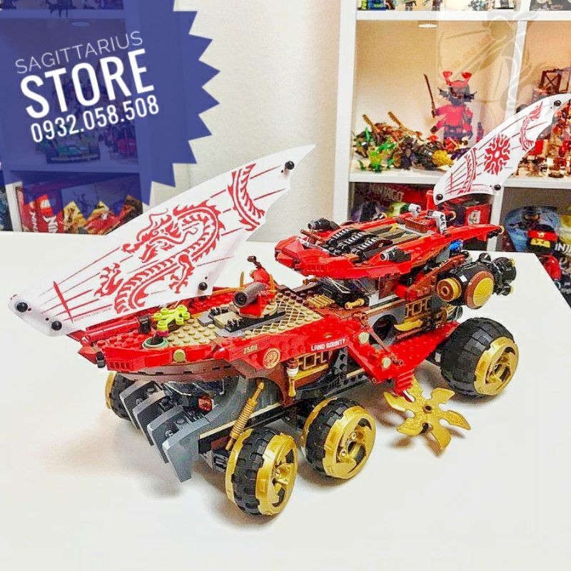 Lego Lari 11332 Lắp Ráp Xe Tank Sa Mạc Ninjago