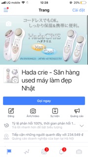 (Hàng used) Cây lăn mặt slim cera classy