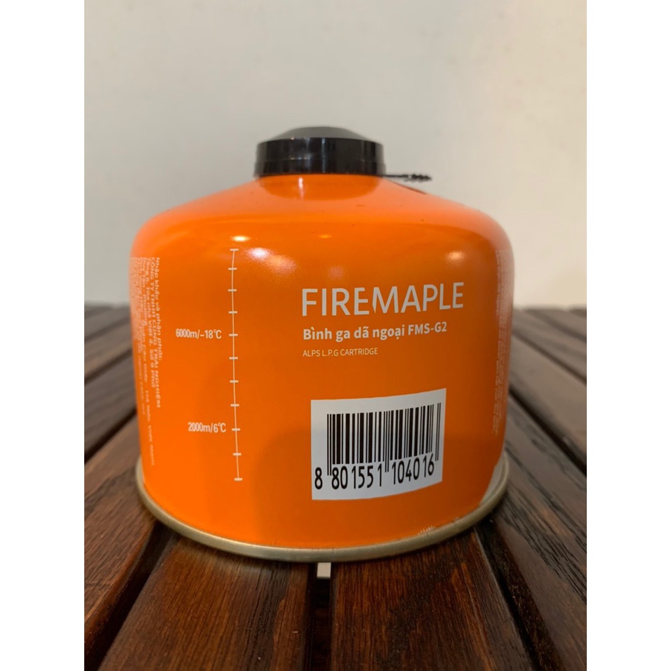 BÌNH GAS MINI DÃ NGOẠI 230G FIRE MAPLE FMS-G2