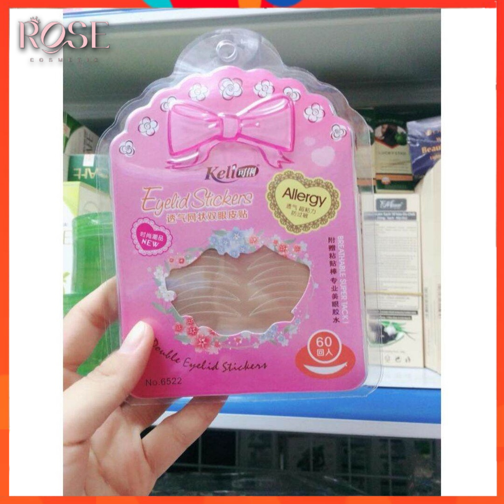Miếng Dán Kích Mí Lưới Tàng Hình Keli ⚡⚡Kèm Keo Dán Siêu Chắc, Tàng Hình Không Lộ, Kèm Keo Keli 4 Size
