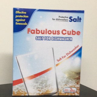 Muối rửa bát Fabulous Cube chuyên dùng cho máy (hộp 2kg )